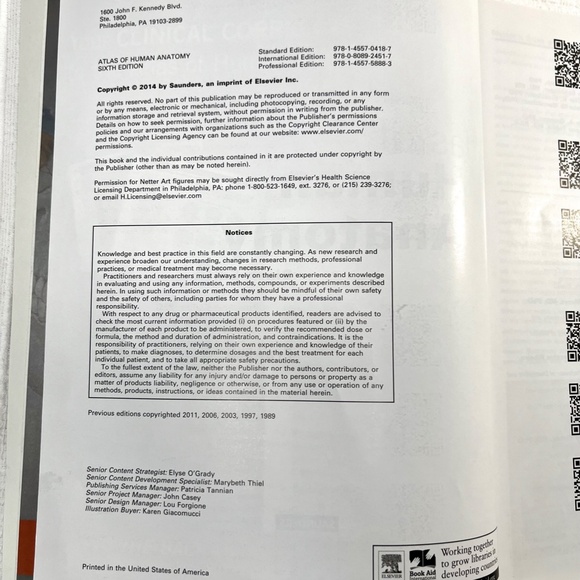 Atlas of Human Anatomy, 6th Edition - Picture 4 of 7